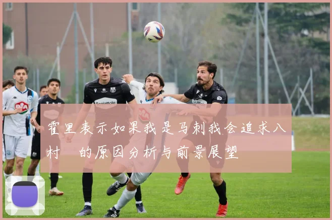 霍里表示如果我是马刺我会追求八村塁的原因分析与前景展望